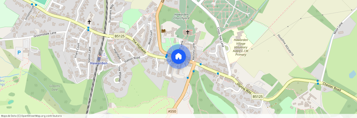 Castle Grounds, Hawarden, Deeside, CH5