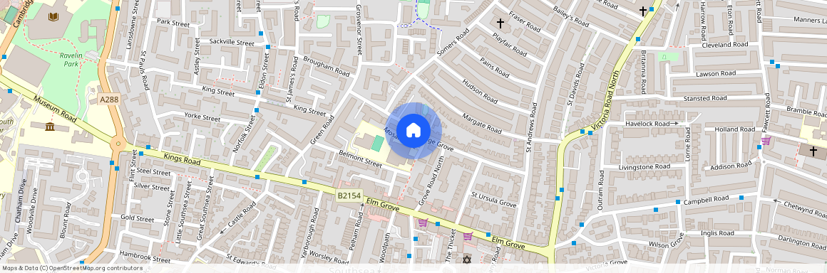 24 Homerose House, Cottage Grove, Southsea, PO5 1DU