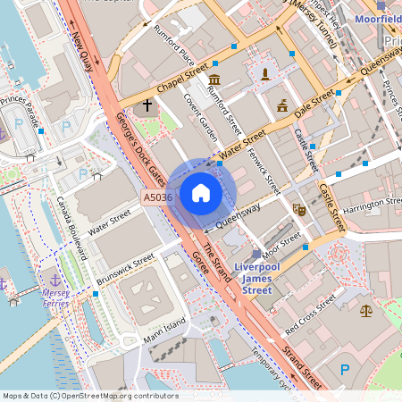 The Strand, Liverpool, Merseyside, L2