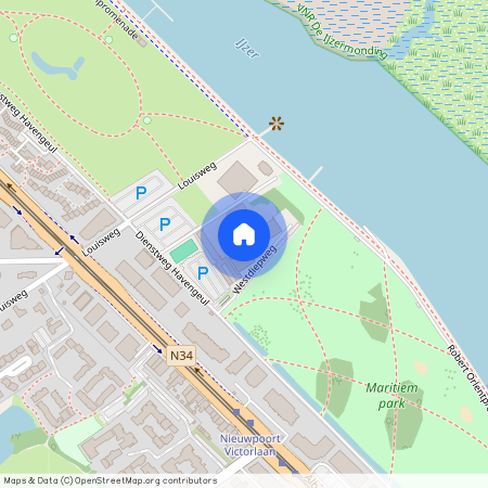 Dienstweg Havengeul, 22 B307, 8620, Nieuwpoort