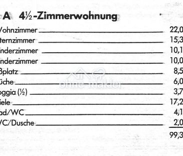 4-Zimmer-Wohnung mit Balkon im 4. OG in Grenzach-Wyhlen - Photo 1