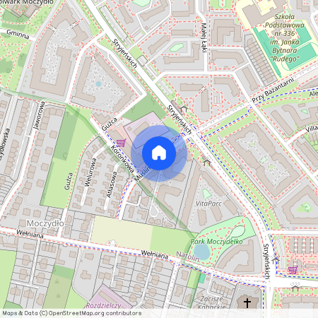 Warszawa, Ursynów, Warszawa, Ursynów, Muślinowa