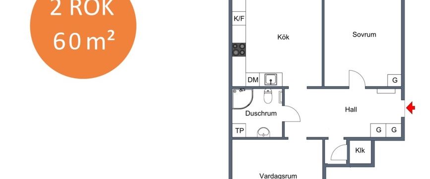 Svedjevägen 19 - Foto 1