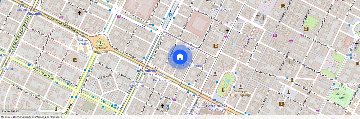 Via Melchiorre Gioia, Turin, Piedmont 10121