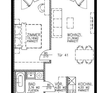 2-Zimmer-Wohnung mit Balkon in Niedrigenergiehaus - provisionsfrei ... - Foto 6
