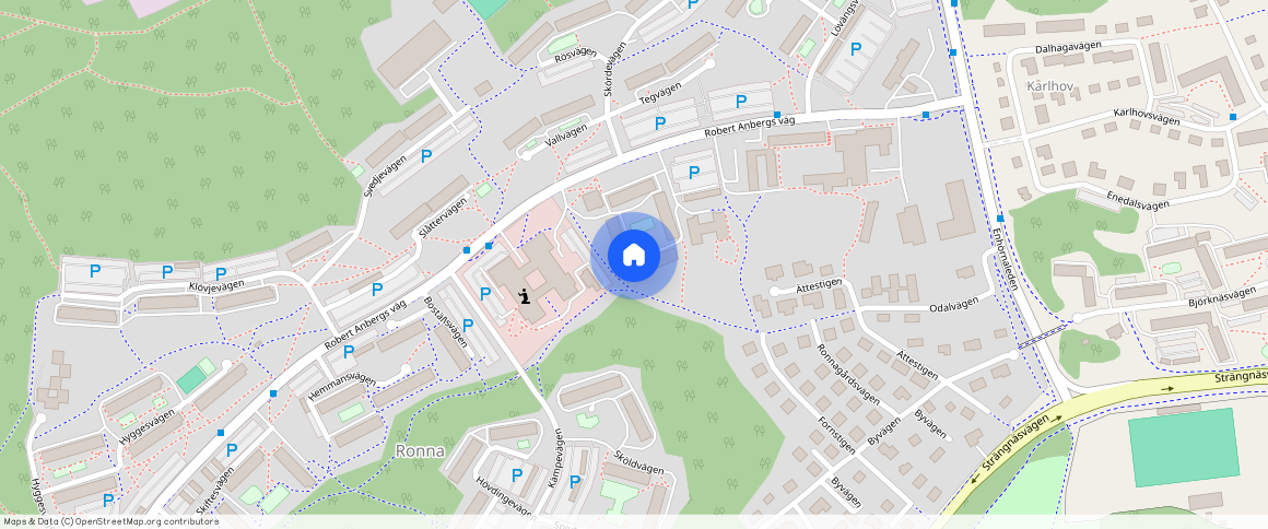 Robert Anbergs Väg **, Ronna