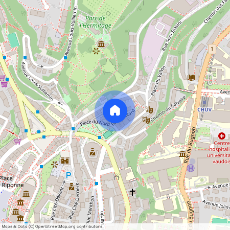 1005, Lausanne, Rue du Nord, 1