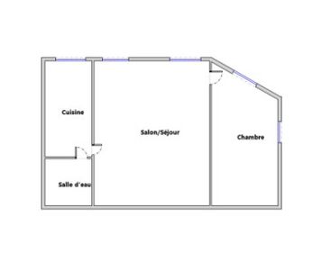 2 pièces - Meublé - 46 m² - 1er étage - Colocation non autorisée - Photo 5