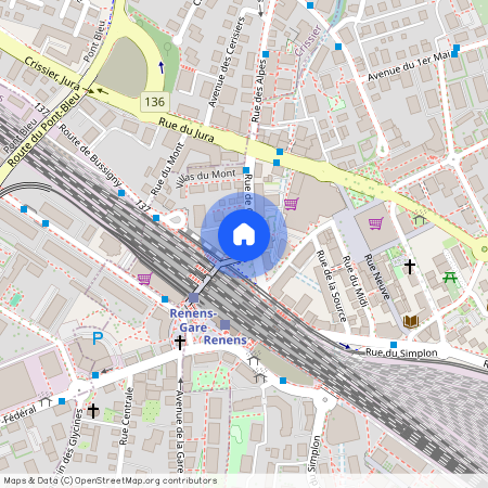 Rue de Crissier 1, 1020 Renens VD