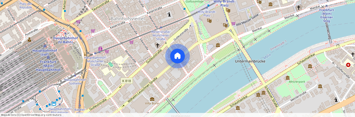 Mainluststraße, 60329 Frankfurt am Main, Germany