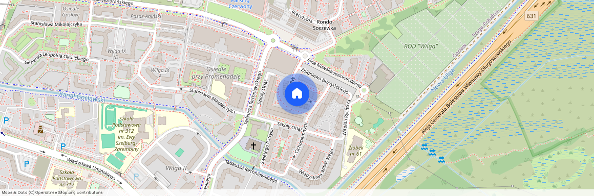 ul. Mariana Pisarka, Gocław, Praga-Południe, Warszawa, mazowieckie