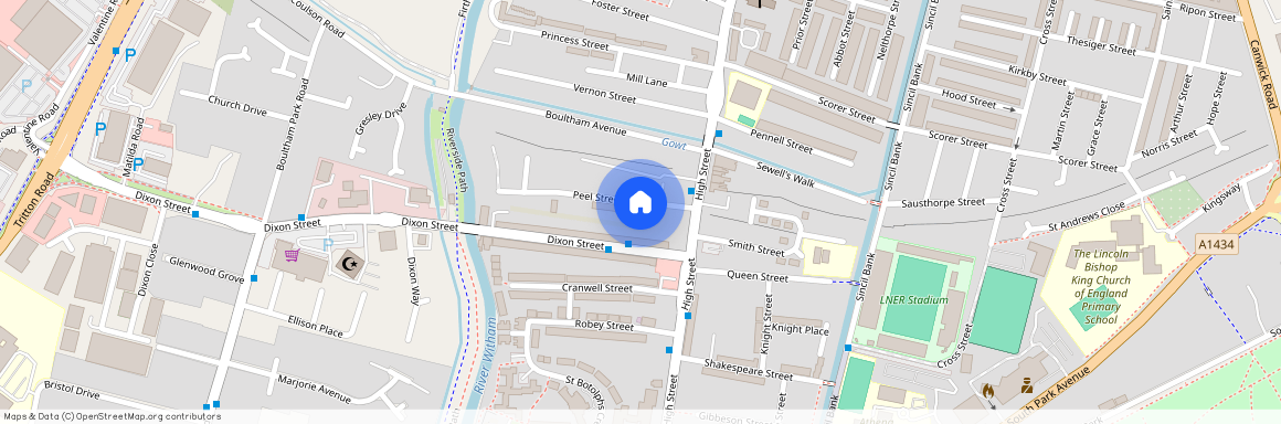 7 Peel Street, High Street, Lincoln, Lincolnshire, LN5 8AB