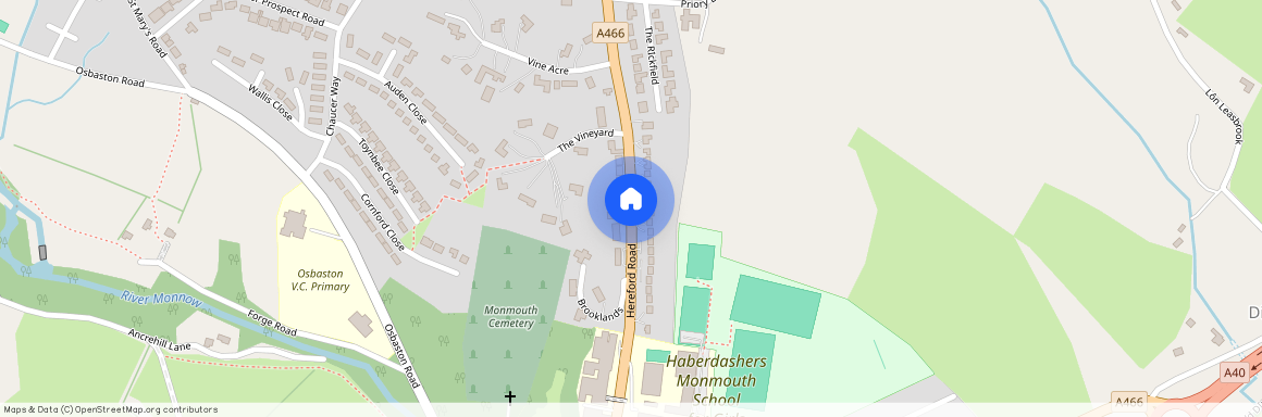 The Garth, Monmouth Trefynwy, NP25