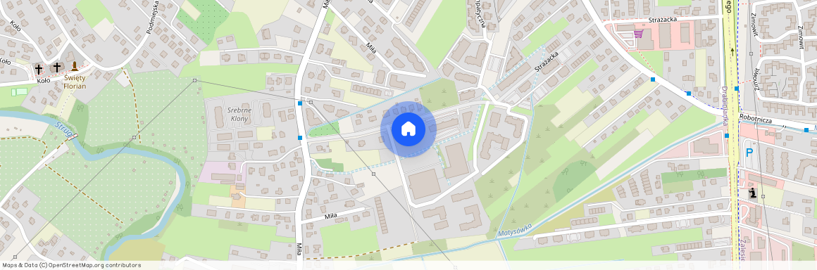 ul. Miła, Drabinianka, Rzeszów, podkarpackie