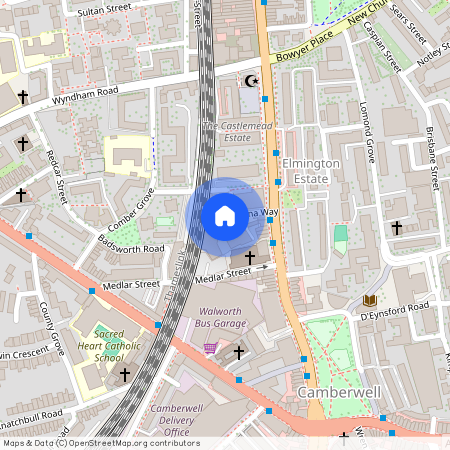 Scena Way, Wing Of Camberwell, Camberwell, London, SE5