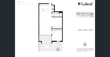 $880 PW MODERN 1 BEDROOM APARTMENT WITH A STUDY, RESORT AMENITIES INCLUDED. - Photo 4