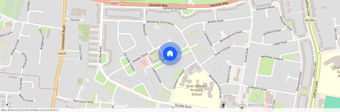 Pawley Gardens, Leicester, Leicestershire, LE2