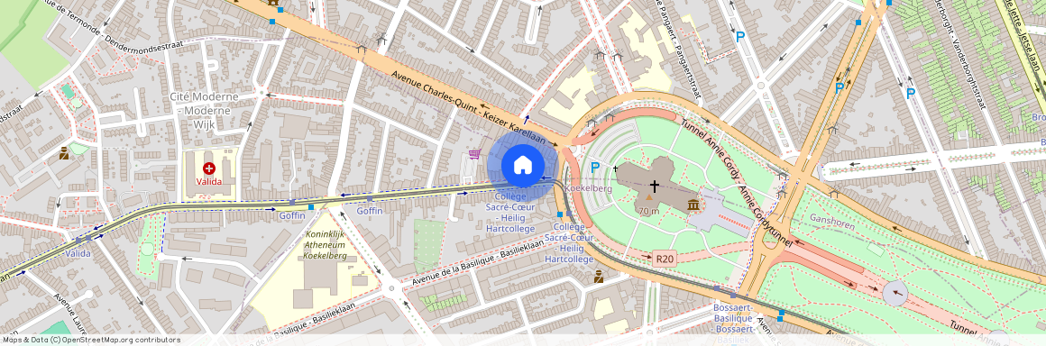 Avenue de l'Hôpital Français, 20, 1082, Berchem-Sainte-Agathe