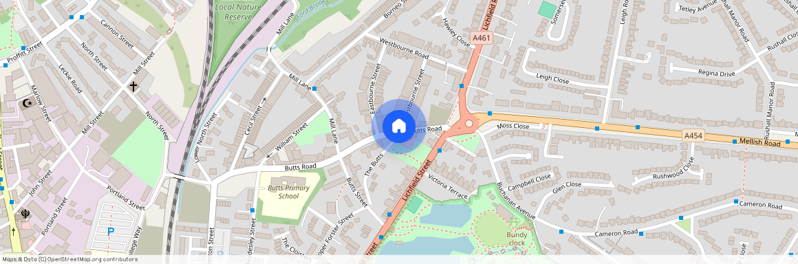 Westbourne Street, Butts, Walsall, WS4