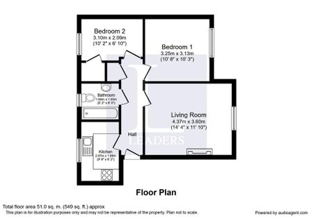 2 bedroom flat to rent - Photo 2