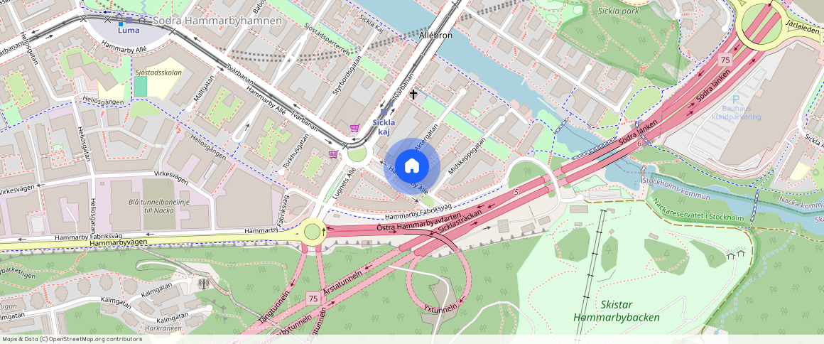 Södra Hammarbyhamnen, Stockholm, Hammarby Allé 179