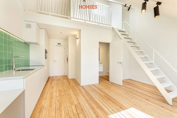 Gerenoveerde studio met mezzanine in centrum Leuven - Photo 1
