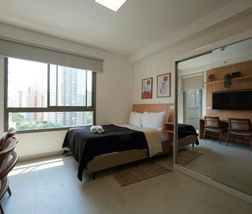 Studio para alugar com 27m², 1 quarto e sem vaga - Photo 2