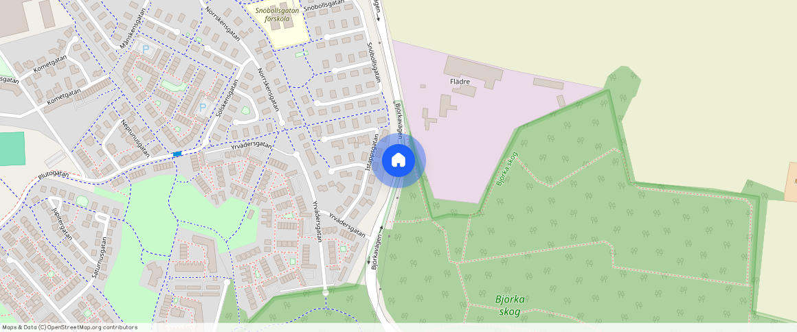 Björkavägen, Ödåkra