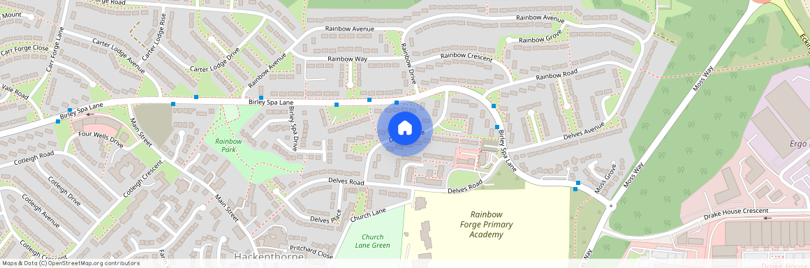 Delves Drive, Hackenthorpe, S12, Sheffield