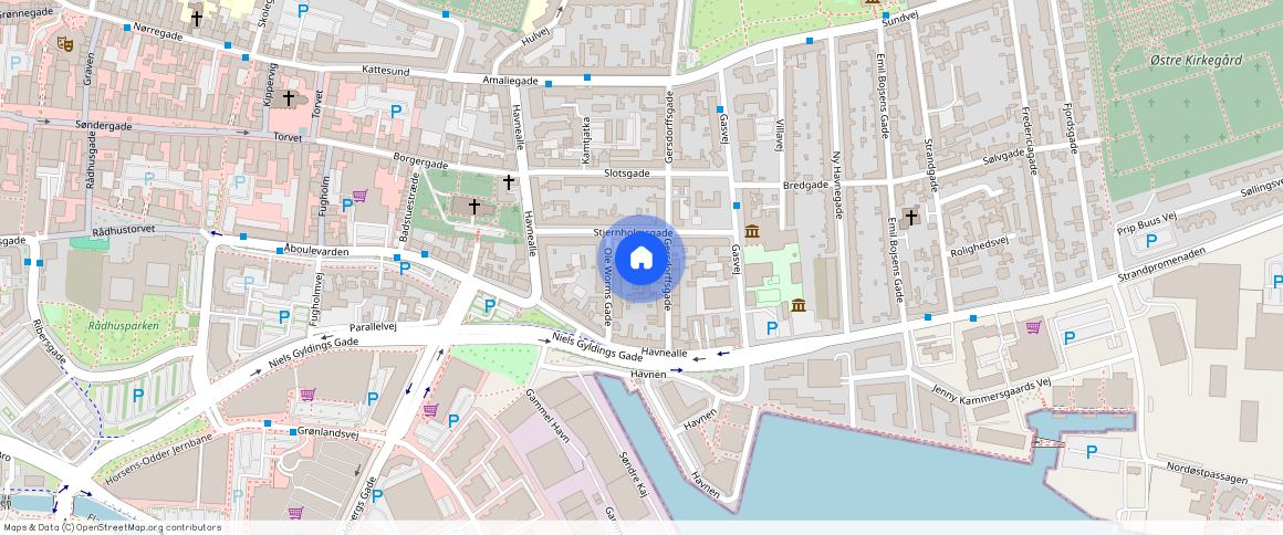 Horsens, OLE WORMS GADE 12B