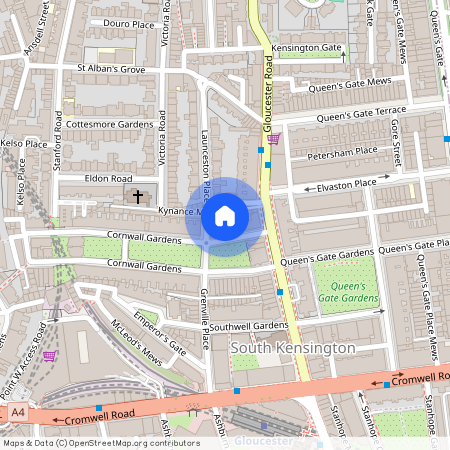 Cornwall Gardens, South Kensington, London, SW7