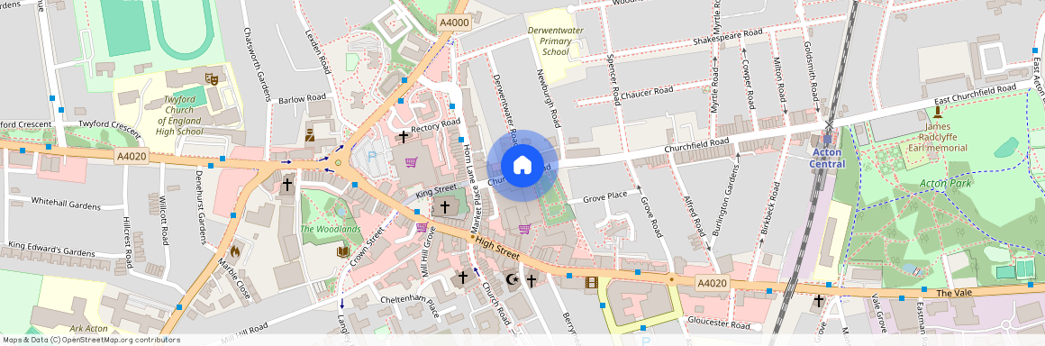 Derwentwater Mansions, Churchfield Road, Acton, W3