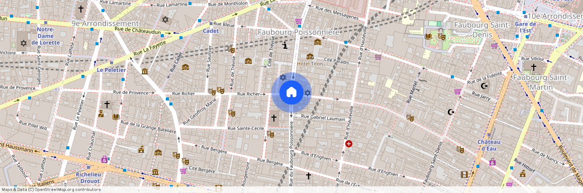 Rue du Faubourg Poissonnière, 75009, Paris