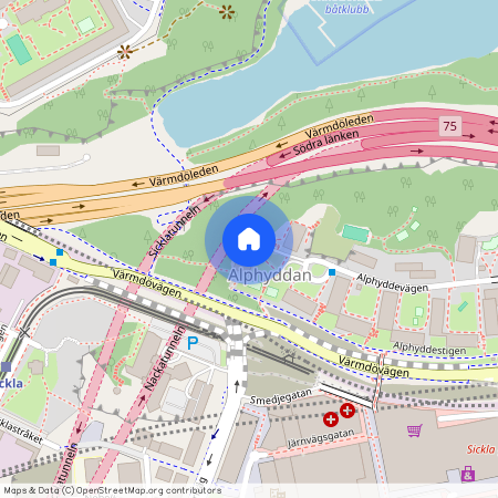 Alphyddevägen 63, 131 35 Nacka, Szwecja, Nacka Municipality