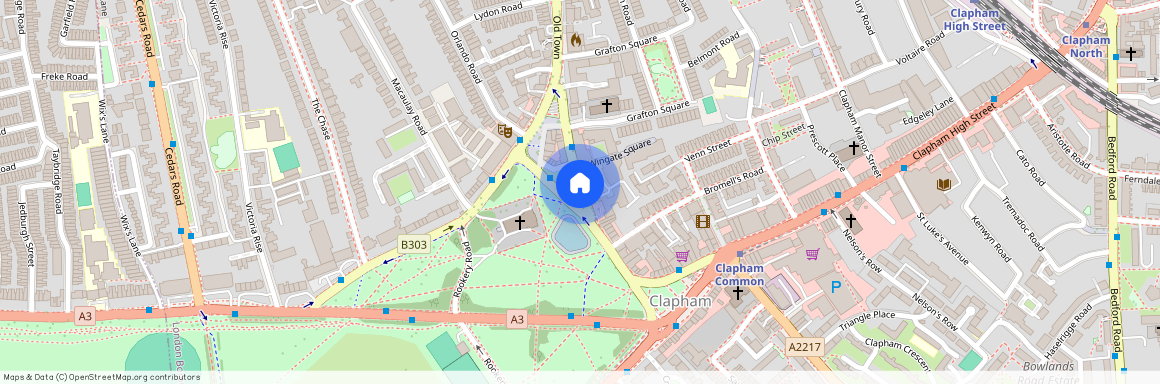 Old Town, Clapham, London, SW4