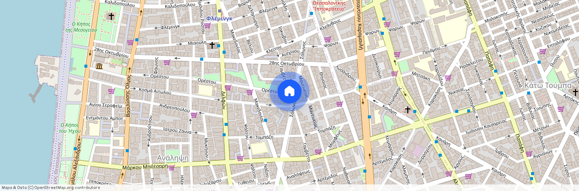 Ανάληψη - Μπότσαρη (Ανάληψη - Μπότσαρη - Νέα Παραλία)