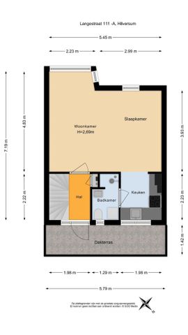 Te huur: Appartement Langestraat in Hilversum - Foto 4