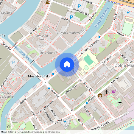 ul. Kamienna Grobla, Śródmieście, Gdańsk, pomorskie