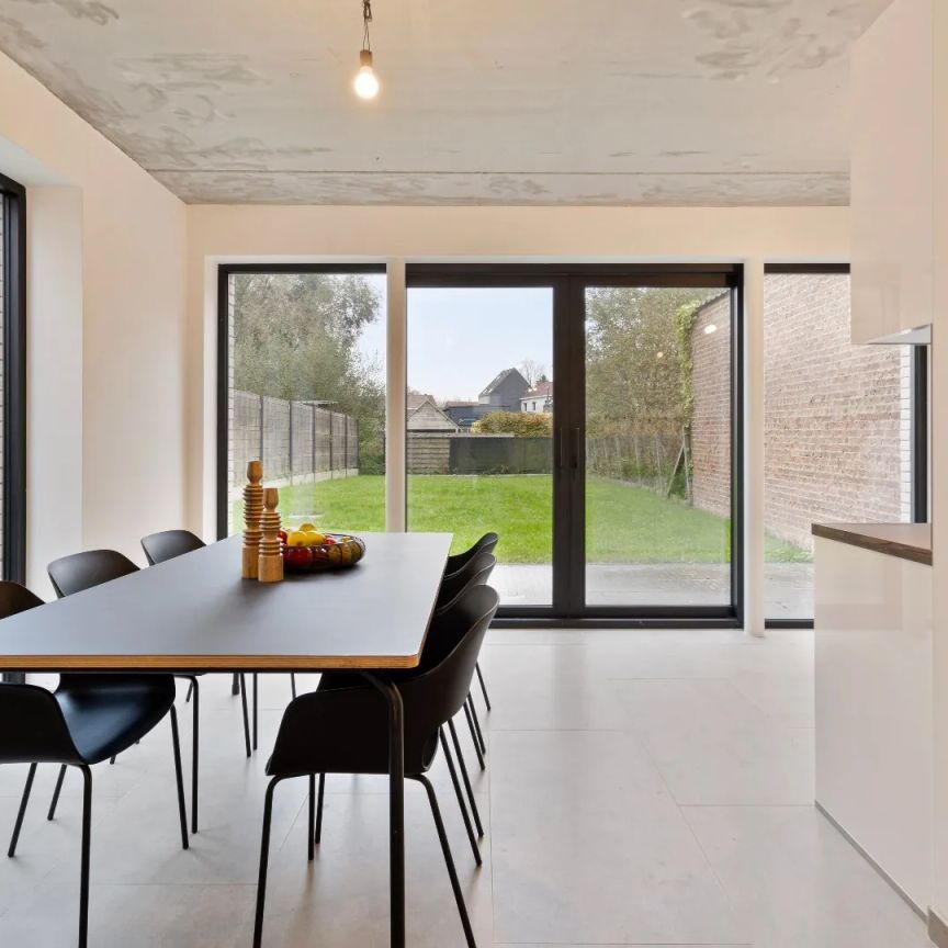 Nieuwbouwwoning te huur Appelterre met 3 slpk, bureau en tuin - Foto 1