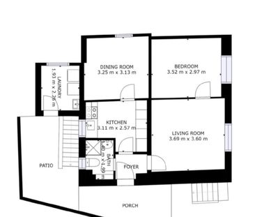 3 Zimmer, 45 m², EG - Photo 4