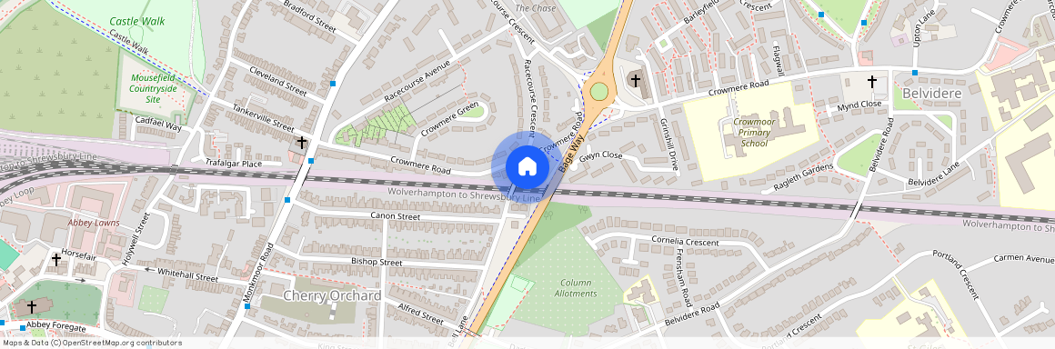 Bell Lane, Shrewsbury, Shropshire, SY2