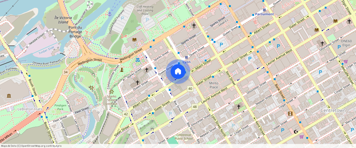 ** Albert Street, Centretown, Ottawa, ON