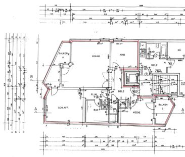 Großzügige 3-Zimmer-Wohnung mit Aufzug und 2 Balkonen in Leverkusen... - Foto 1
