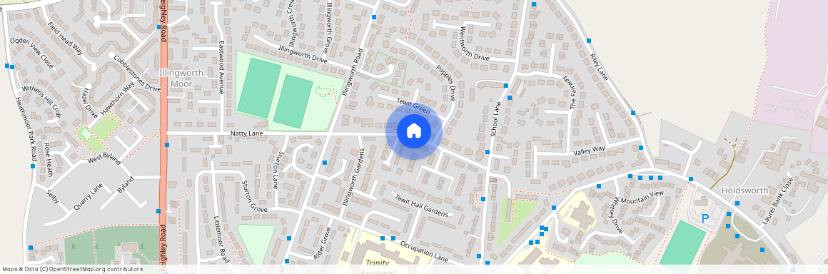 Tewit Lane, Halifax, West Yorkshire, HX2