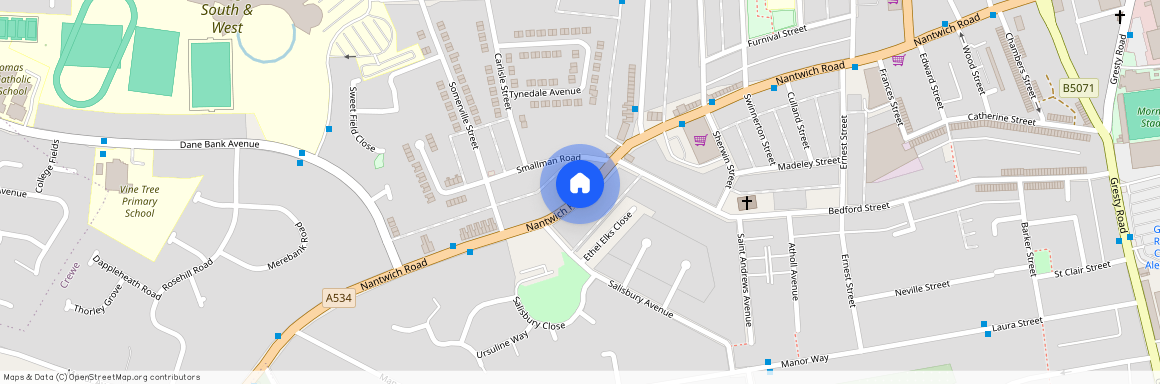 Crewe, CW2 6NU, Cheshire