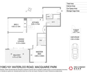Sun-filled 2 Bedroom Apartment | Separate Layout | 1 Car Space - Photo 5