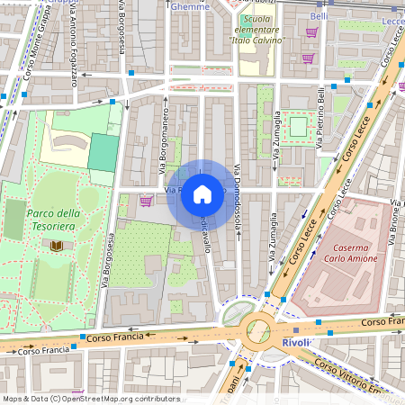 Via Piedicavallo, Turin, Piedmont 10145