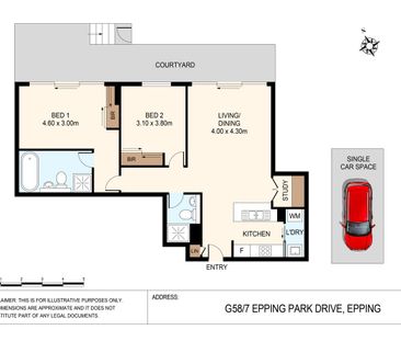 Stunniung Two Bedroom North aspect Apartment - Photo 3