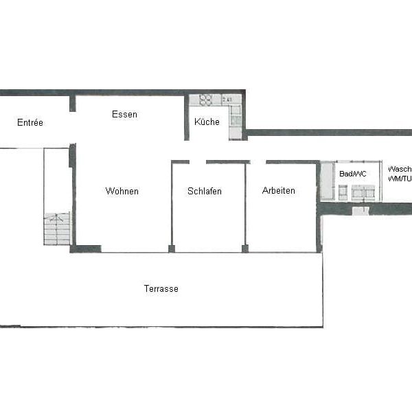 3.5 Zimmer, 90 m² - Photo 1