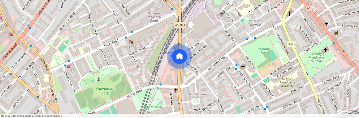 Roman Way, Caledonian Road N7